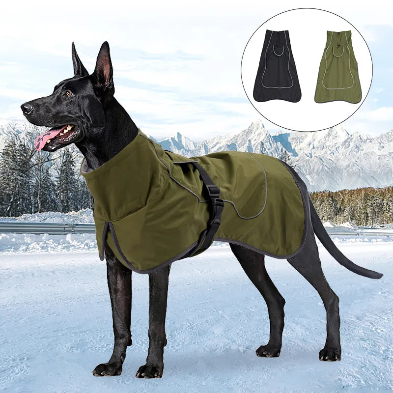 Hundejacke - Regenabweisend - Reflektierend